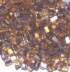 50g 5x4.5mm Silver Lined Topaz Purple Triangles